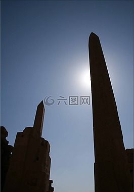 埃及,卡納克神廟,方尖碑