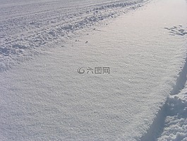 雪,冬天,白