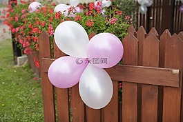婚禮,氣球,飾品