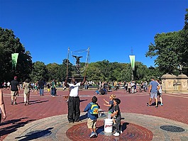 公園,開放,人