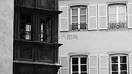 窗口,房子,历史建筑