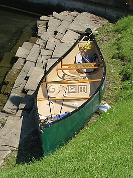 船,釣魚,棒