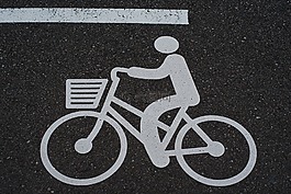 自行車,象形圖,路標