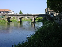 河,山地景觀,水