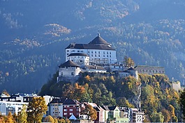 堡垒,kufstein,秋季