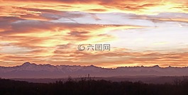 日落,太陽,暮光之城