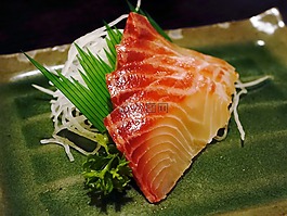 刺身,魚,食品