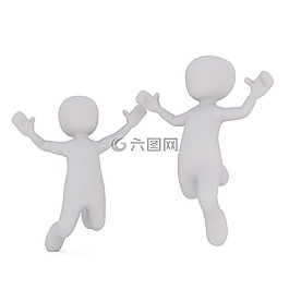 传真,白人男性,3d模型