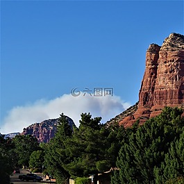 森林火災,塞多納,亞利桑那州