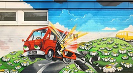 路,顏色,汽車