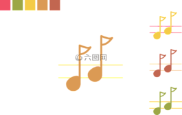 圖標(biāo),音樂,符號