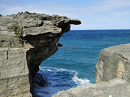 海灘,自然,天空