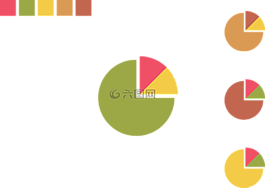 图标,图表,馅饼