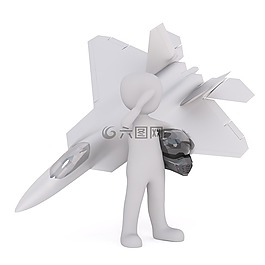 傳真,白人男性,3d模型