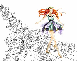 紅發安妮,童話,幻想