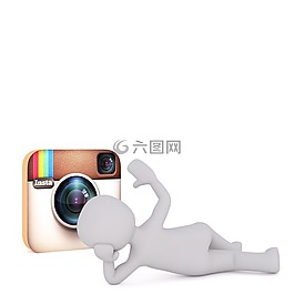 instagram,白人男性,3d模型