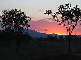 abendstimmung,余輝,太陽