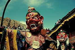 拉達克,印度,西藏
