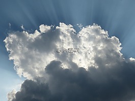 云,心情,傍晚的天空