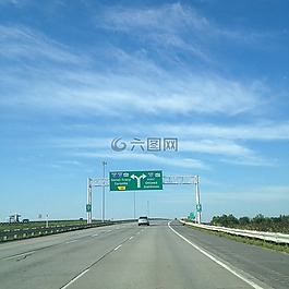 公路,加拿大,路