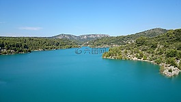 湖,徒步旅行,景觀