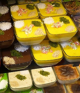 布丁,甜點,甜美
