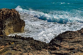 海,波,海濱