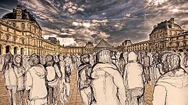 fotomanipulacion,繪圖,馬德里