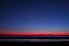 日落,摩洛哥,非洲