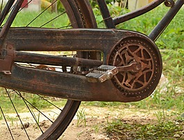 生銹的自行車,老式自行車,onthel自行車