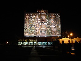 夜,图书馆,大学