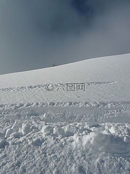 雪,白,冷