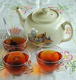 茶,飲料,喝