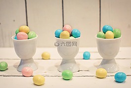 復(fù)活節(jié),糖果,蠟筆