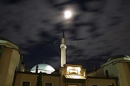 夜,天空,云