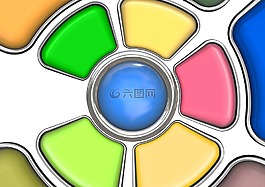 顏色,調色板,按鈕