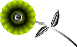 機器人,花,數(shù)字