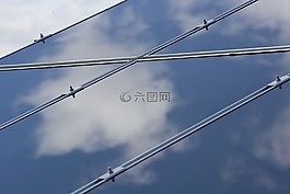 藍色,太陽能電池板,行
