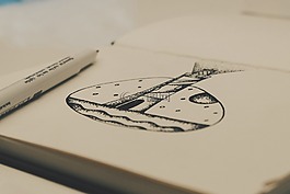圖,筆記本,創(chuàng)造力