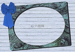 圖片框,框架,冬天