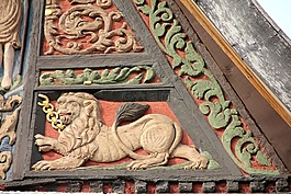 桁架,裝潢,動物