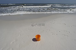 海灘,沙,海