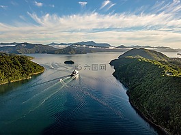 水域,景觀,湖