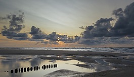 norderney,东弗里斯,海滩