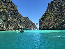 泰國,海灘,水