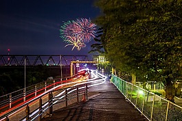 照明弹,烟花,节日