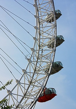伦敦,londoneye,天空
