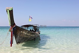 泰國,海灘,水