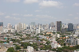 曼谷,城市,大城市