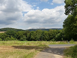 夏季,討厭山,上部 franconia